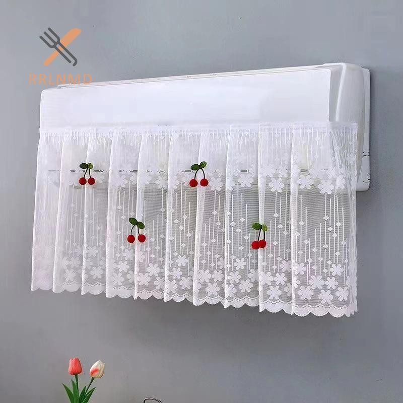 RRLNMD Ren Thanh Lịch Thiết Kế Thêu Chống Trực Tiếp Thổi Điều Hòa Có Vải Treo Tường Chống Bụi Trường Hợp Trang Trí Nhà Cửa MỚI
