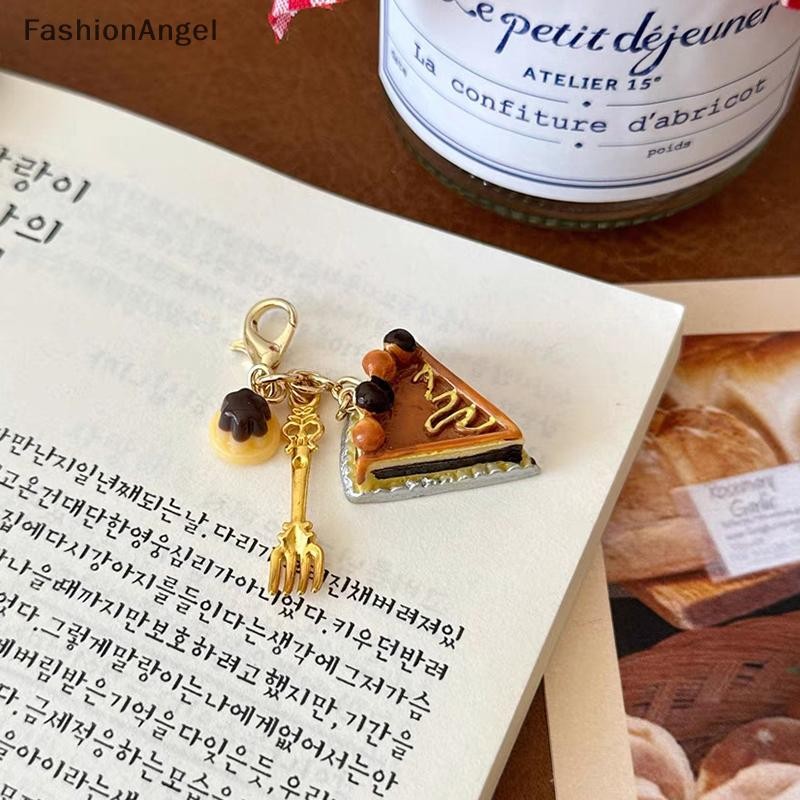 FashionAngel Sáng Tạo Độc Đáo Donut Bánh Mì Cà Phê Điện Thoại Quyến Rũ Dây Đeo Mặt Dây Chuyền Dây Mô Phỏng Đồ Chơi Thực Phẩm Móc Khóa Túi Phụ Kiện Quà Tặng VN