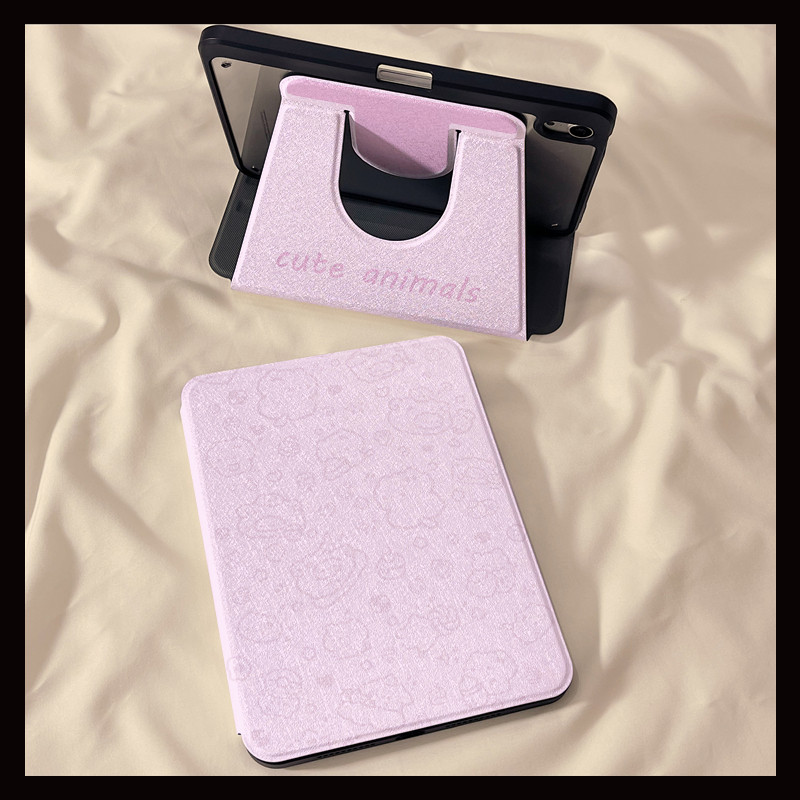 Vỏ bảo vệ cho Samsung Galaxy Tab S6 lite 10.4 inch S9plus / s10plus 12.4 inch S9 FE + Tab A9 Plus Tab A7 lite A9 + S7plus / S8plus S10ULTRA Vỏ Acrylic xoay kiểu sách