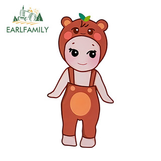 EARLFAMILY Sonny Thiên Thần Xe Dán Cá Tính Hoạt Hình Chống Thấm Nước Campervan Xe Tải Xe Tay Ga PVC Decal Chống Trầy Xước Phụ Kiện Xe Hơi