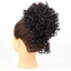 THEGIRL8B Bùng Tóc Xoăn Lộn Xộn, Dây Rút Co Giãn Đuôi Ngựa Nối Dài Sóng Lớn Chignon, Phụ Kiện Tóc Lông Tơ Scrunchies Giả Tóc Miếng Đảng