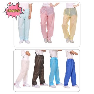 [PNPIA] Quần Mưa Chống Thấm Nước PU Tuyết Trousres Áo Mưa Thể Thao Ngoài Trời Cho Bé Playsuit Boutique