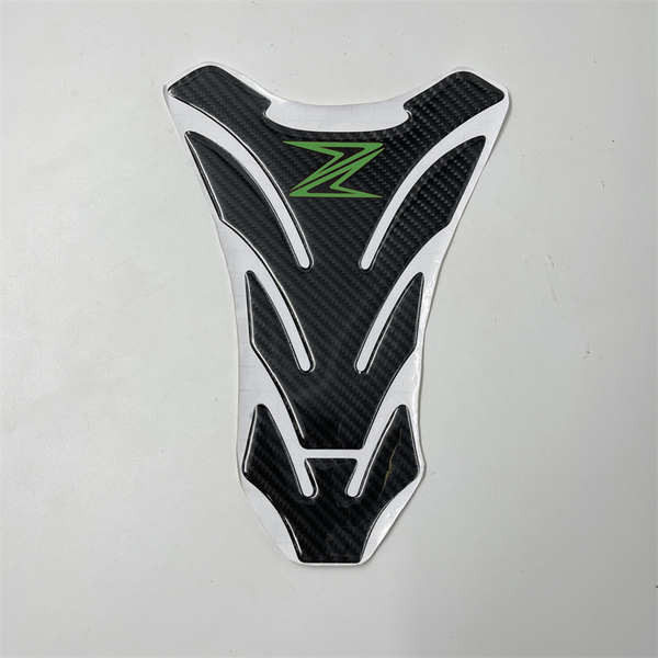 Kawasaki Z300 Z400 Z650 Z750 Z800 Z900 Z1000 Sợi carbon Bình Nhiên Liệu Miếng Dán Xương Cá Miếng Dán