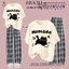 Sét Bộ Quần Ống Suông Kẻ Caro Đen + Mix Áo Phông mèo STUDEN Form Rộng Unisex-SHOP THU BIO98