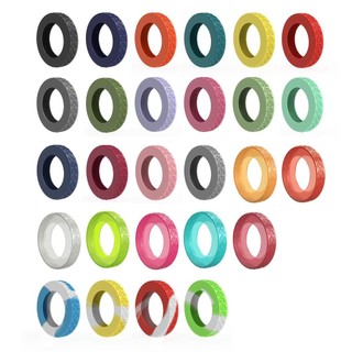 「360 °   Bánh xe im lặng" Vỏ hành lý silicone mở rộng｜Chống sốc & chống trượt + thiết kế chống rơi｜Bánh xe thay thế cho vali｜Phù hợp phổ quát ​