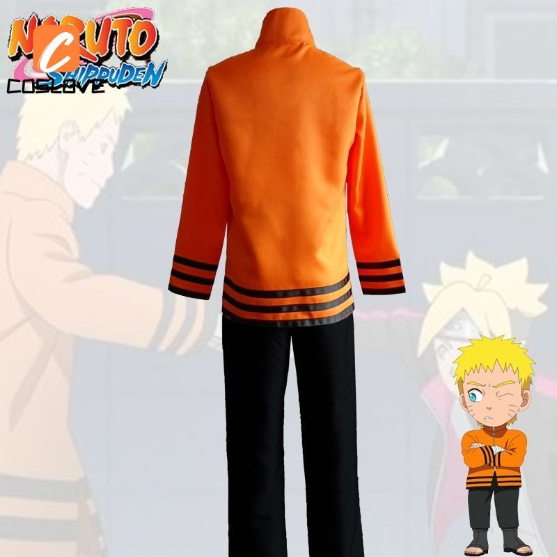 Anime NARUTO Boruto Cosplay Quần Áo Vàng Top Trang Phục Dành Cho Người Lớn Ninja Cosplay Đồng Phục Tiệc Halloween Biểu Diễn Sân Khấu