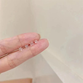 ✨Chống Khóa Keo Vô Hình Dính Bông Tai Trong Suốt Bốn Lá Cỏ Ba Lá Tai Xuyên Học Sinh Vô Hình Chọn-Free Bông Tai 25.5.23