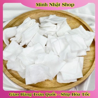 [DATE MỚI] Bông tẩy trang Pháp Tetra Medical Carrés de Cotton 600 miếng an toàn lành tính mềm mịn