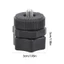 Niki Nhựa 17mm Khớp Gắn Adapter Sang 1 4-20 Nam Ren Chuyển Đổi Vít Cho Chân Máy Giá Đỡ Điện Thoại Thiết Bị Camera