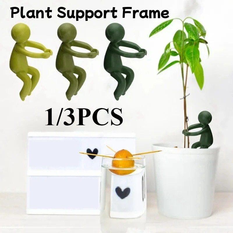 1 / 3 Cọc Nhựa Nhà Kính Sắp Xếp Thanh Cố Định Trong Nhà Hoa Cây Nho Leo Chân Đế