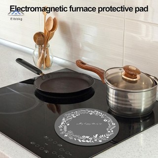 ELBBKG 1 Bếp Thảm Cảm Ứng Nồi Từ Tính Silicon Chống Trơn Trượt Chống Chịu Nhiệt Cho Bếp Cảm Ứng Mới