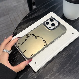 Ốp lưng Tongue Out Bear So Cool cho IPhone 16 16E 15 14 13 12 11 Pro ProMax XS XR XSmax 13Mini 12MINI 7 8 6S + Plus SE 2020 / 2022 Vỏ silicon DCCY
