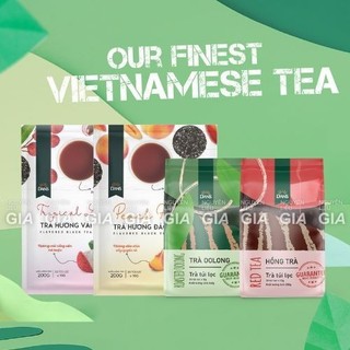 Hồng trà Dans red tea túi lọc 200g (20 túi x 10g) pha trà trái cây, trà sữa, trà tắc