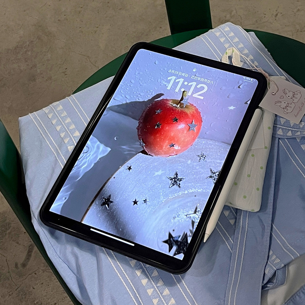 Vỏ cứng Acrylic One Apple Cover cho Mini6 Mini7 A17Pro IPad 5 6 7 8 9 10 11 A16 Air 2 3 4 5 6 Air 11 M2 Pro10.5 10.2 "Pro11 2018 2020 2021 2022 M4 Pro13 2024 2025