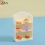 Kệ siêu thị thu nhỏ 1: 12 Giá trưng bày Giá để đồ Trang trí cảnh Phụ kiện nhà búp bê {th}