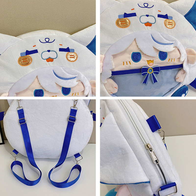 YT2 Bungo Đi Lạc Chó Sang Trọng Ba Lô Túi Đeo Vai Dung Tích Lớn Hoạt Hình Honkai Star Rail School Bag TY2