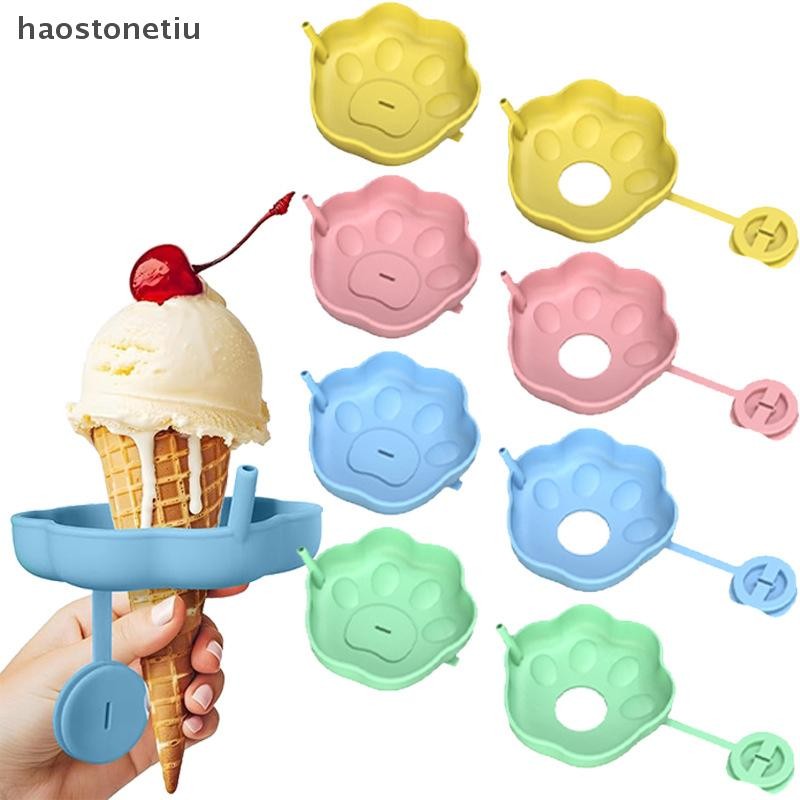 HA Silicone Popsicle Holders cho trẻ em, Hộp đựng đồ đông lạnh không lộn xộn có ống hút, Hộp đựng kem không lộn xộn cho trẻ em n
