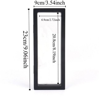 Hộp trưng bày trang sức MEGOCE, Khung đầy màu sắc Giá đỡ lưu trữ trang sức đàn hồi, Hộp phim PE trong suốt chống oxy hóa đa chức năng Màn hình quà tặng
