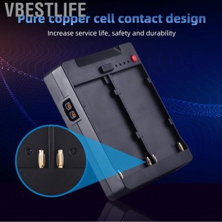 VBESTLIFE Tấm pin NP-F970 F750 F550 đến V-LOCK V-Mount Bar