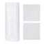 Túi vải AMBU, Lưới lưới lưới túi nhựa bền, Dệt kim thủ công sợi Acrylic trắng