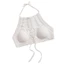 Treeling Nữ Bohemian Móc Dây Áo Ngực Bikini Cotton Không Lưng Có Tua Rua