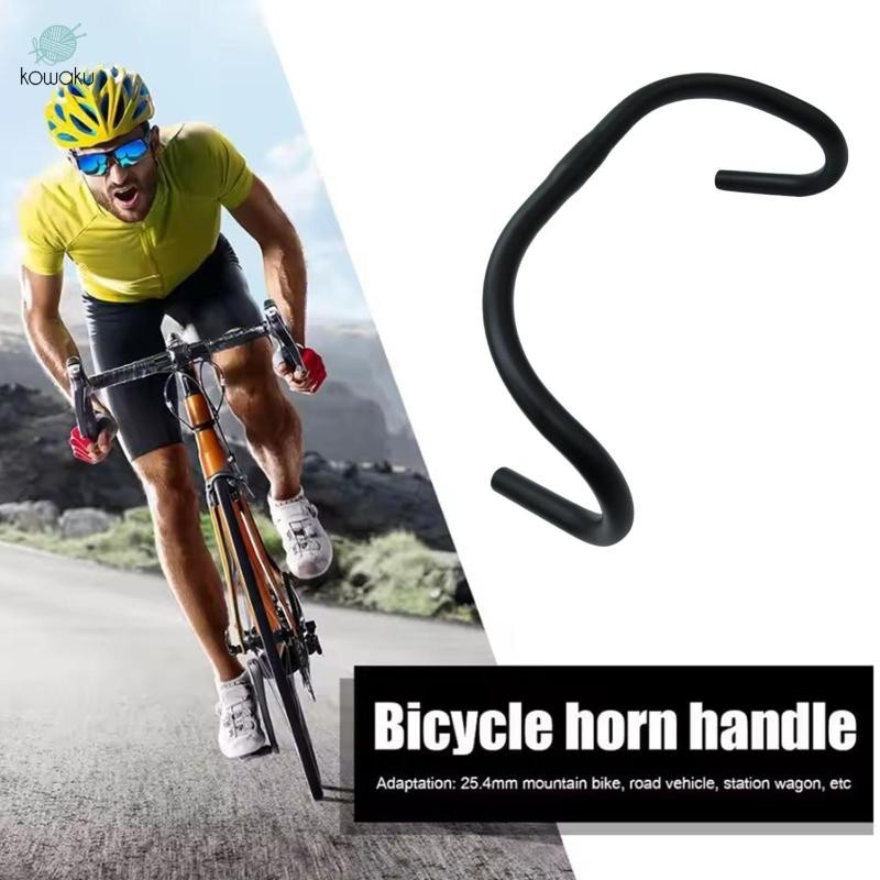 40cm Xe Đạp Đường Bộ Tay Lái Thanh Thả Hợp Kim Nhôm Lắp Ráp Đơn Giản Chắc Chắn 25.4 Mm Kẹp Đường Kính Đa Năng Phụ Kiện