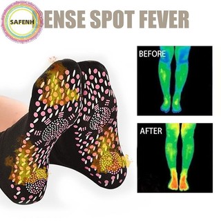 SAFENH Unisex Tự Làm Nóng Chăm Sóc Sức Khỏe Tất Tourmaline Máy Mát Xa Chân Ấm Tất VN