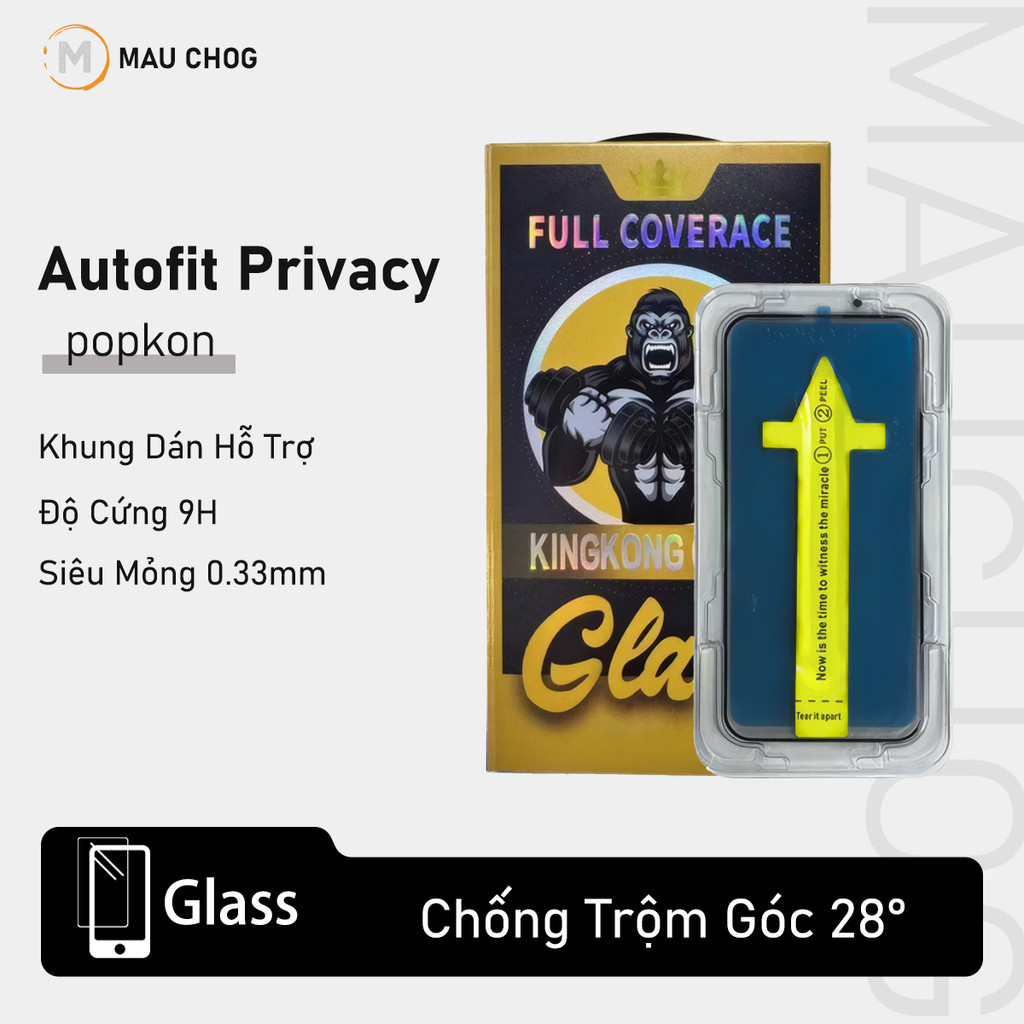 Kính Cường Lực Chống Nhìn Trộm Có Khung Tự Dán Cho Điện Thoại iPhone 17 Pro Max 16 15 14 13 12 11