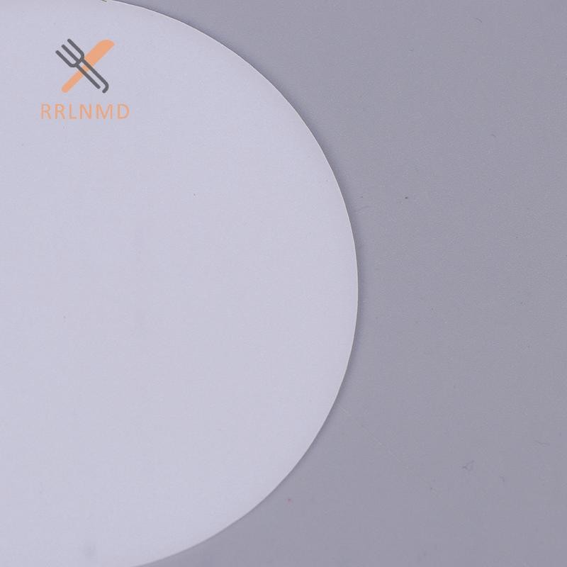 RRLNMD 2 Chiếc Frosted Acrylic 35mm 46mm 50mm 60mm 65mm 70mm Tròn Flat Bán Trong Suốt Đèn Cho Đèn LED Xuống Đèn Pin MỚI