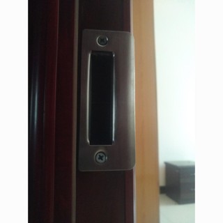 Bộ khóa cửa gỗ cho phòng ngủ, thân khóa, tấm dẫn hướng khung cửa, chặn cửa gỗ, dải ép cạnh