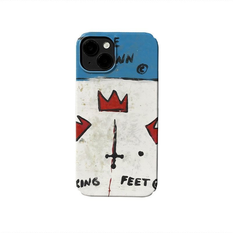 Ốp điện thoại Holy Sword QYJS tương thích với iPhone 14 15 16 PLUS 11 12 PRO 7 8 Plus X XS XR XS MAX 13 14 15 16 Pro Max, phong cách cặp đôi thời thượng PGLF