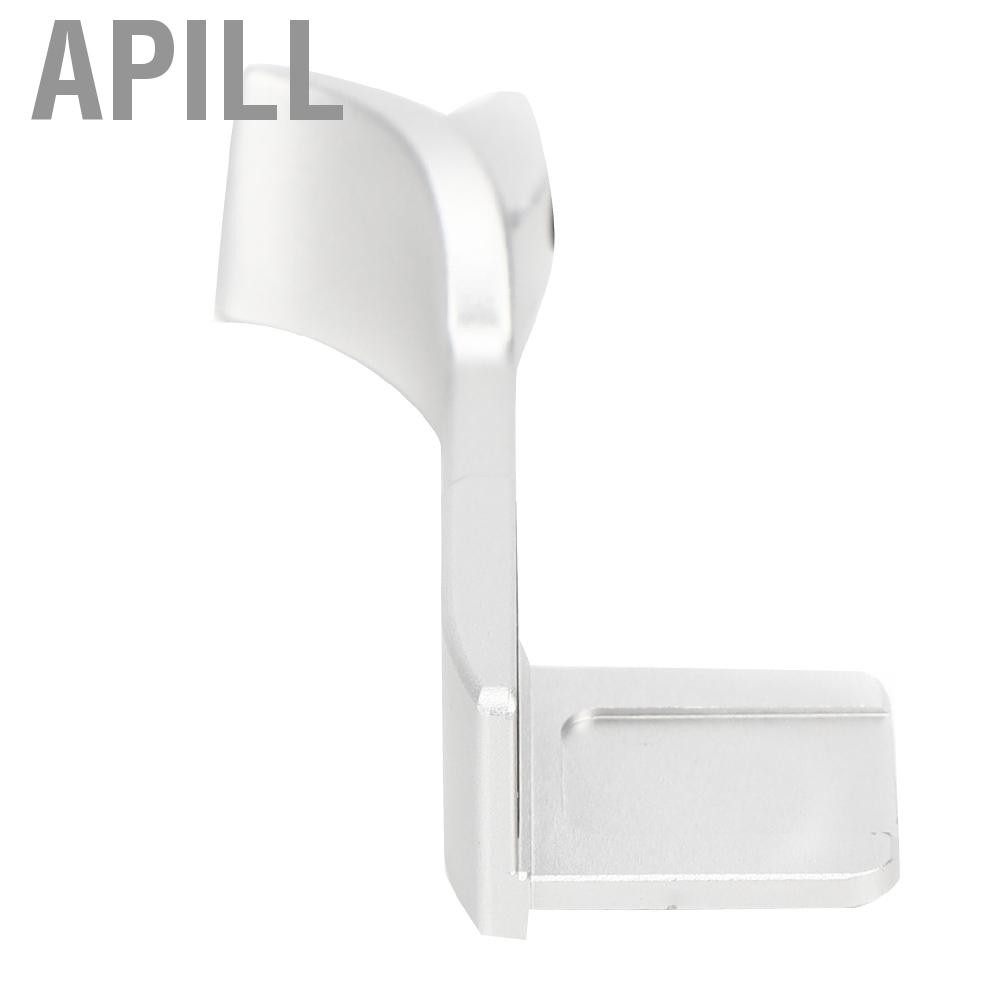 Apill Máy ảnh Apill-VN Tonysa Grip Grip Silver Aluminium Alloy Finger Tay cầm phụ kiện cho Leica Q/Q2