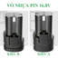 Trọn bộ vỏ pin máy khoan kèm bảng mạch vuông 16.8V có khung cố định và tấm niken
