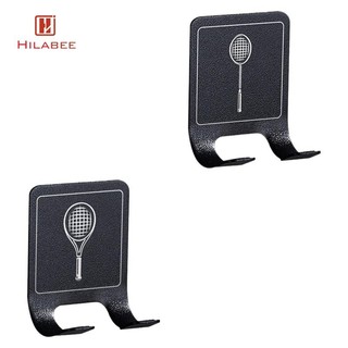 HILABEE Sắp Xếp Lưu Trữ Treo Tường Vợt Tennis Giá Sleek Di Động Đa Năng Cho Phòng Ngủ