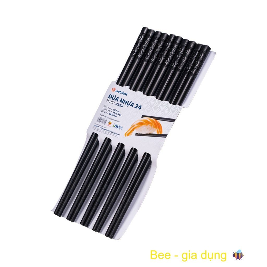 Set 5 Đôi Đũa Chịu Nhiệt Cao Cấp Chính Hãng Việt Nhật (mã 2858)