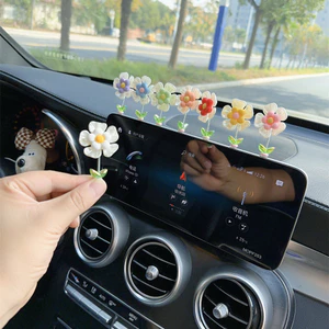 5 Chiếc Hoa Mặt Trời Trang Trí Xe Lắc Đầu Hoa Trang Trí Nội Thất Ô Tô Trang Trí