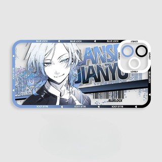 Anime Blue Lock Rin Itoshi Nagi Seishiro Ốp Lưng Cho OPPO A15 A16 A17 A15S A16K A16E A17K A9 A5 2020 A3S A5S A31 F9 F11 Reno 5 6 5G Vỏ Điện Thoại Di Động Silicon Trong Suốt Mềm