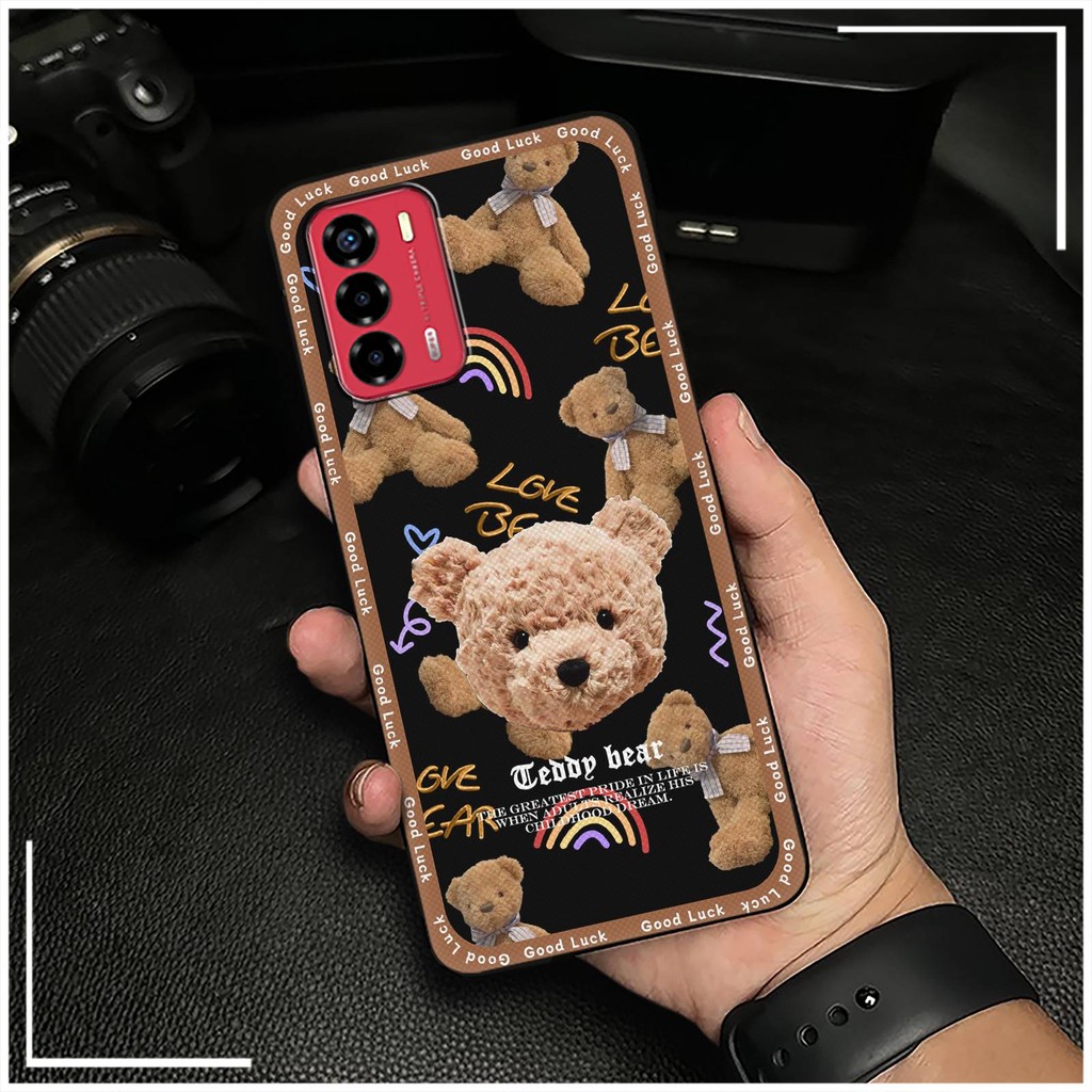Ốp Điện Thoại Graffiti Chống Sốc Cho ZTE Blade V40 Vita / A72 Chống Bụi Bẩn Chống Va Đập Bảo Vệ Điện Thoại Dễ Thương TPU Bền Thiết Kế Thời Trang Hoạt Hình Bọc Toàn Bộ Silicon Chống Bụi Chống Thấm Nước