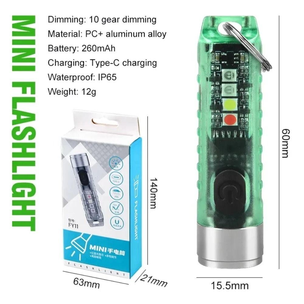 Đèn pin LED từ tính sạc lại được, chống nước - Phù hợp cho cắm trại và chiếu sáng ngoài trời