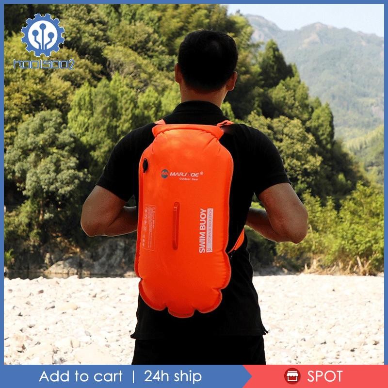 Bơi Phao Phao Ba Lô Bơm Hơi Nhẹ Đôi Túi Khí Cho Thuyền Kayak Cắm Trại Đi Bè Kayak Trẻ Em Và Người Lớn