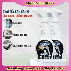 Chai Xịt Tẩy Cặn Canxi LAFUM Chống Ăn Mòn Inox Vệ Sinh Vòi Rửa, Vòi Sen, Vách Kính - HÃNG LAFUM