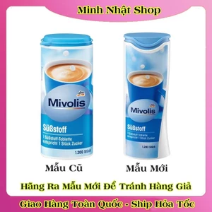 Đường ăn kiêng Mivolis Đức hộp 1200 viên cho người tiểu đường, giảm cân