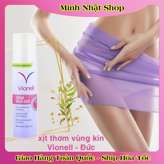 Xịt khử mùi và kháng khuẩn vùng bikini Vionell Đức - Date mới đủ bill