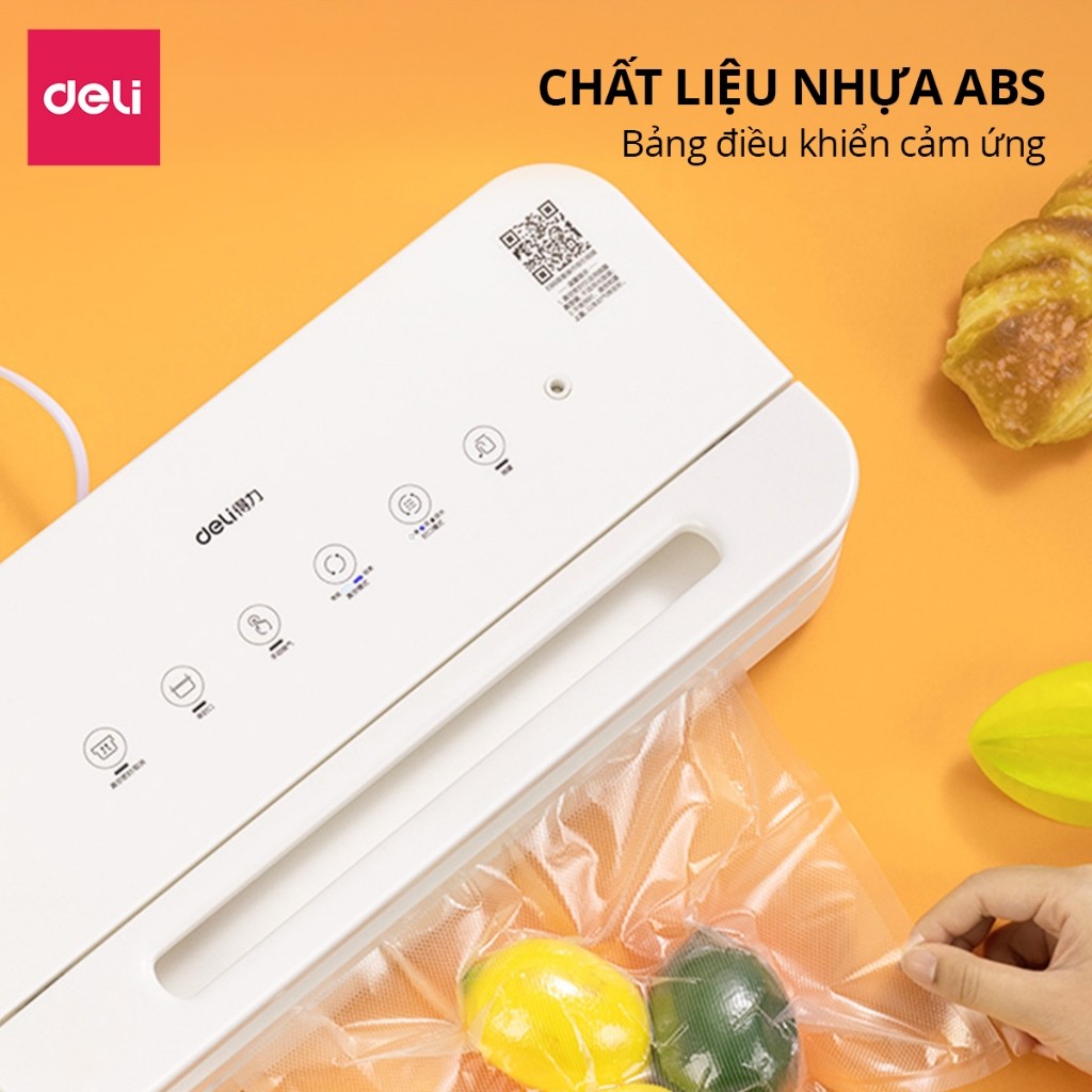 [TẶNG CUỘN TÚI 3M] Máy Hút Chân Không Thực Phẩm LM666 Công Suất Cao Tặng Kèm Ống Hút Thực Phẩm Tiện Lợi
