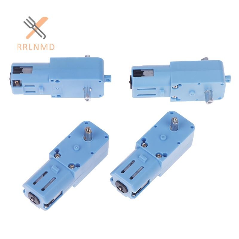 RRLNMD 3V-6V 1: 90 Động Cơ Bánh Răng Xanh Tất Cả Kim Loại / Nửa Kim Loại Trục Đơn Động Cơ Robot Thông Minh Giảm Tốc Tốc Xe TT Động Cơ MỚI