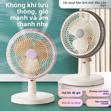 Quạt điện cho sử dụng tại nhà quạt bàn nhỏ cắm điện quạt bàn cho sinh viên quạt kẹp bàn văn phòng im lặng ở ký túc xá