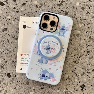 Ốp bảo vệ họa tiết Stitch dễ thương 2 trong 1 cho iPhone 11 12promax 13pro15pro 15promax 14 14promax 14pro 16 pro max 16 plus 2 trong 1 ốp lưng