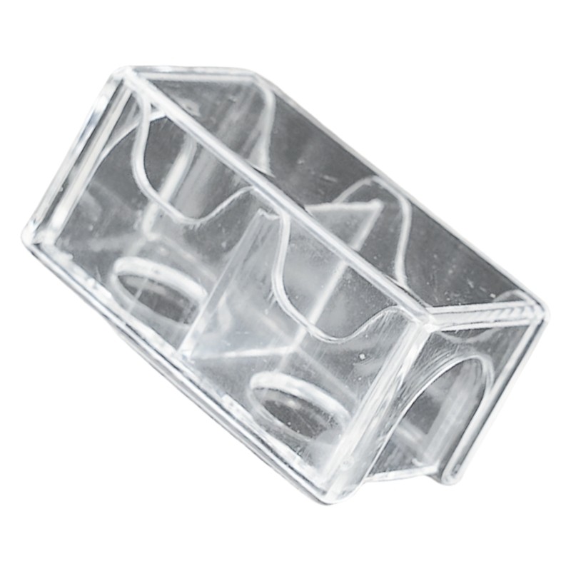 OXXGGKAO Acrylic Antifoouling Bida Phấn Hộp Đựng Phấn Bida Trong Suốt