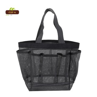 Lưới Tắm Caddy Di Động Cho Ký Túc Xá Đại Học Túi Tote Phòng Tắm Lớn Bền Quá Khổ Túi Bể Bơi Du Lịch Essentials