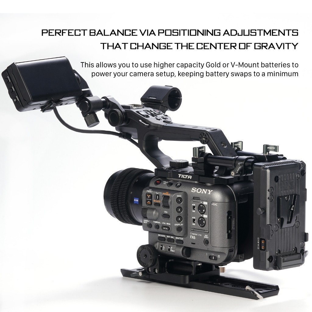 Phụ kiện chụp ảnh TILTATấm pin ES-T20-BTP-V cho Sony FX6 - Đầu ra nguồn ...